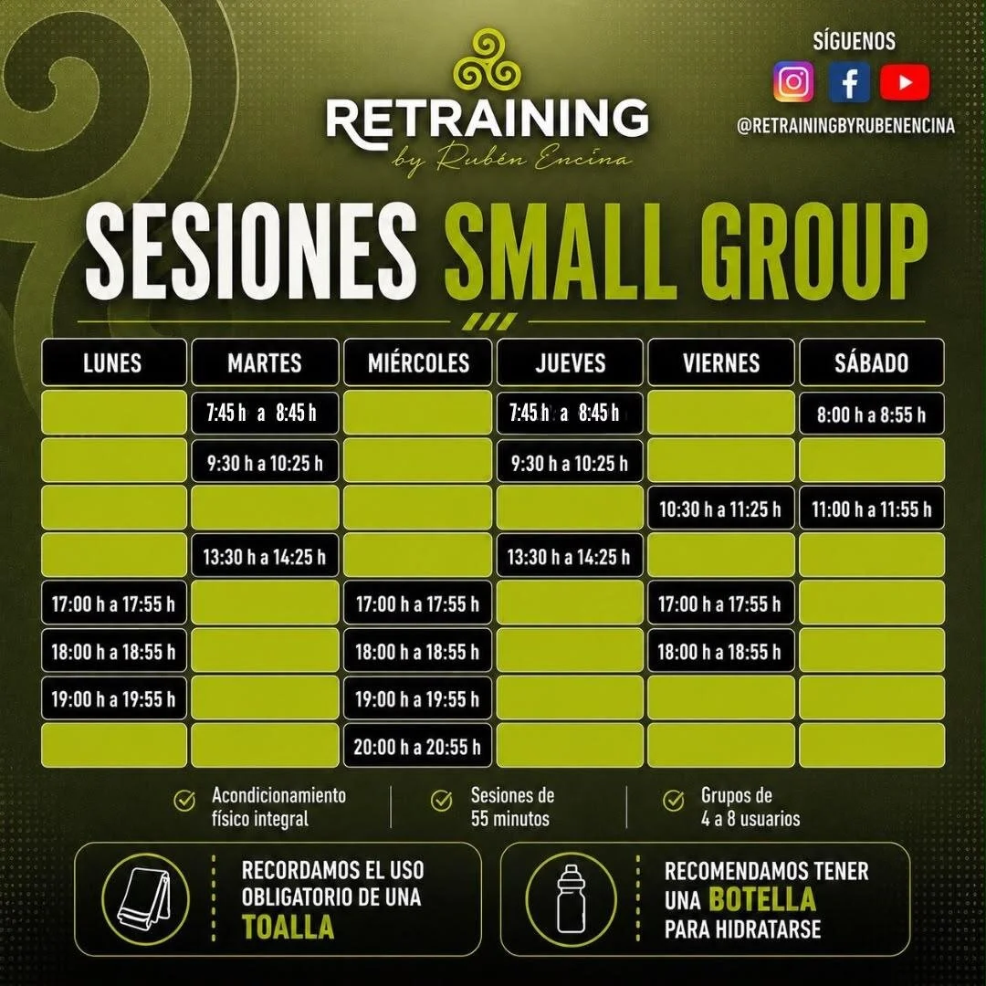 Horario Small Group